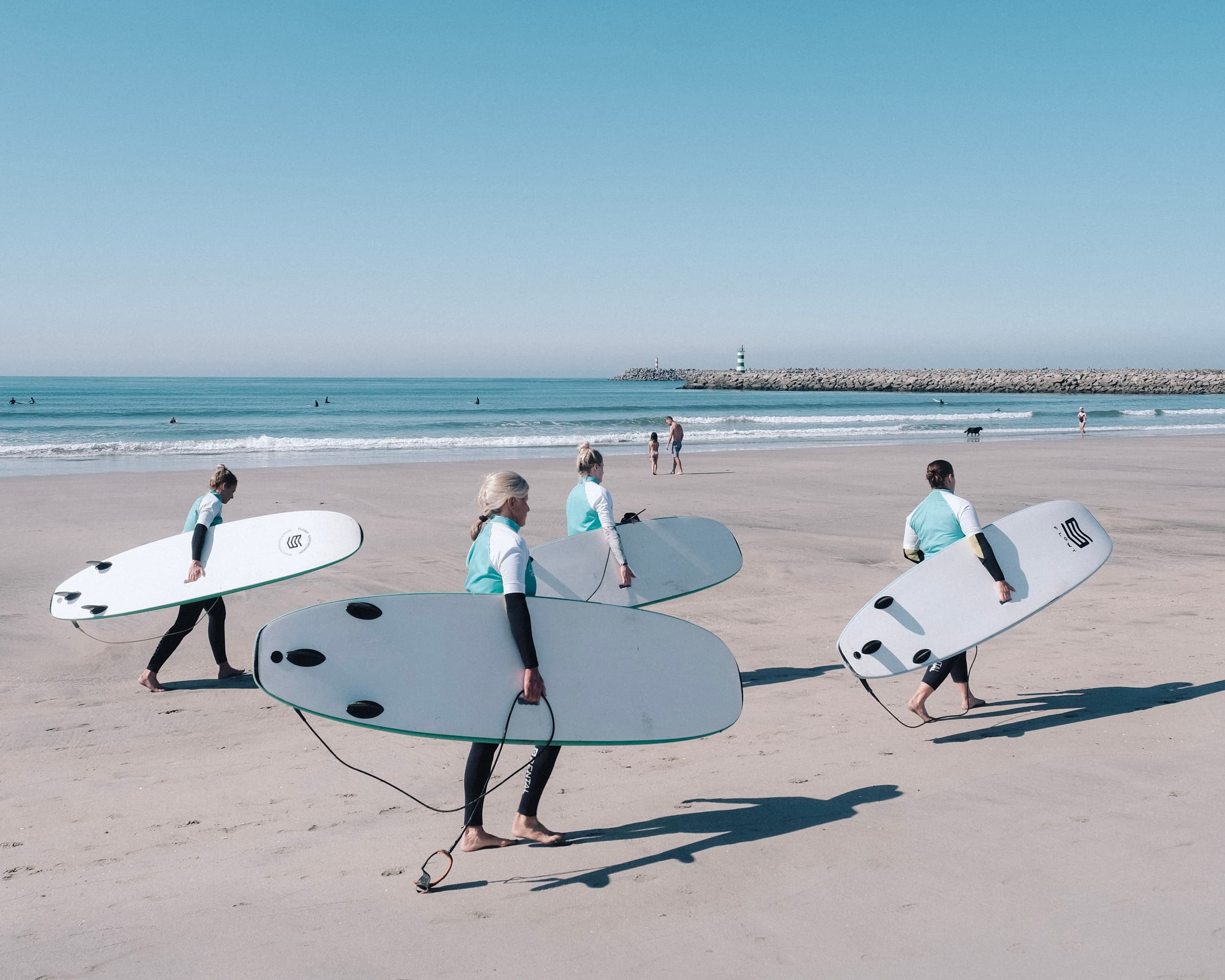Refine Your Longboard at Praia do Cabedelo: FeelViana 1.5-Hour Coaching