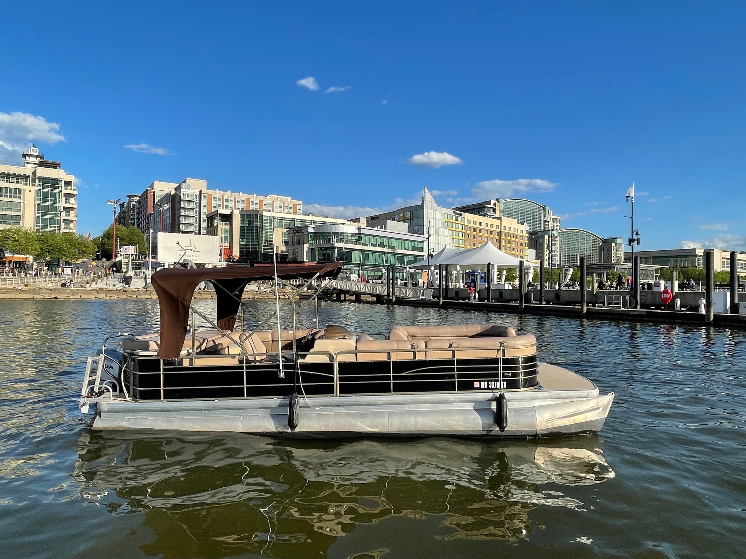 Charter a Godfrey Pontoon Boat in Washington, DC
