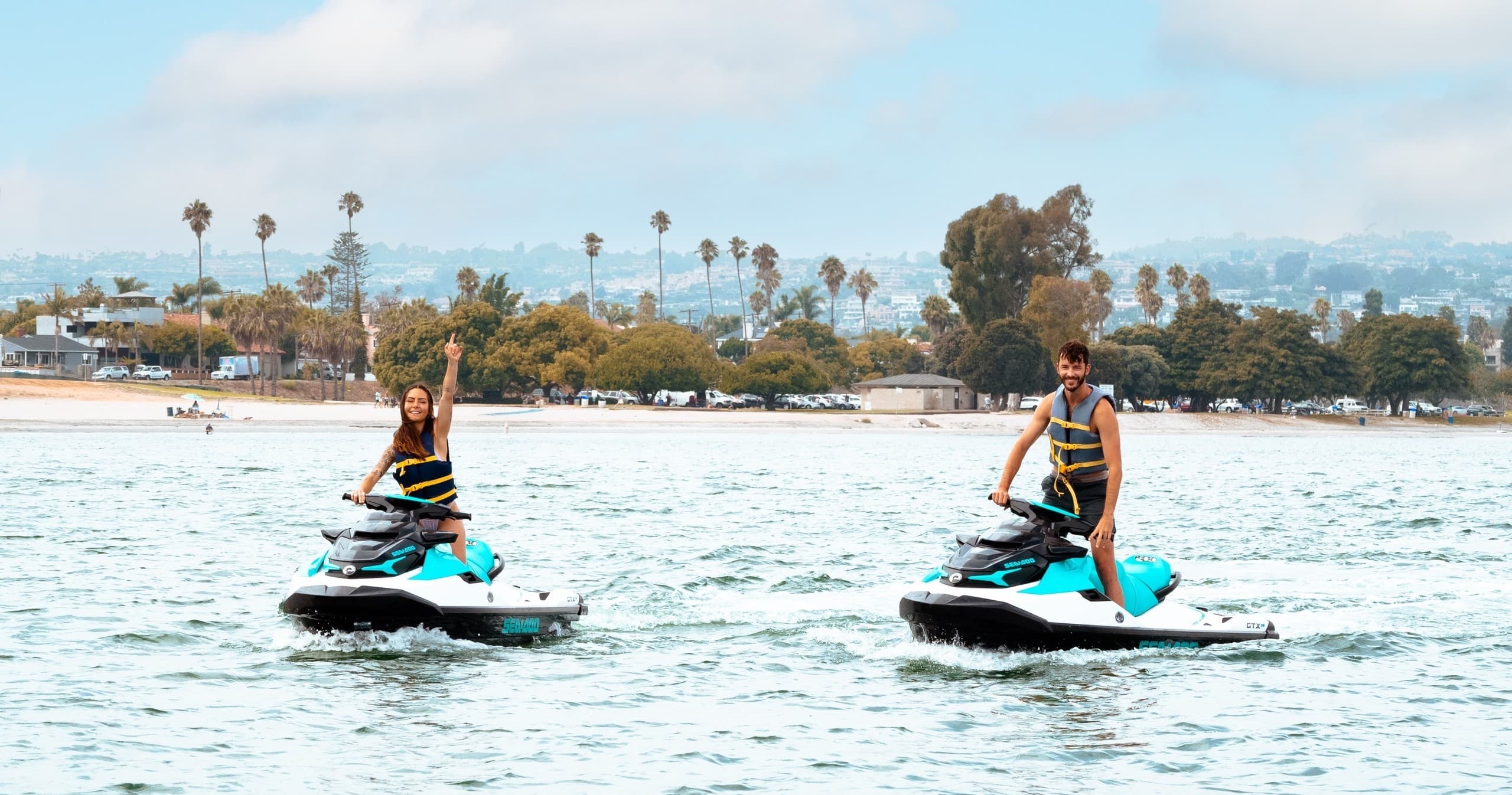 Yamaha Waverunner Rentals in San Diego's Mission Bay