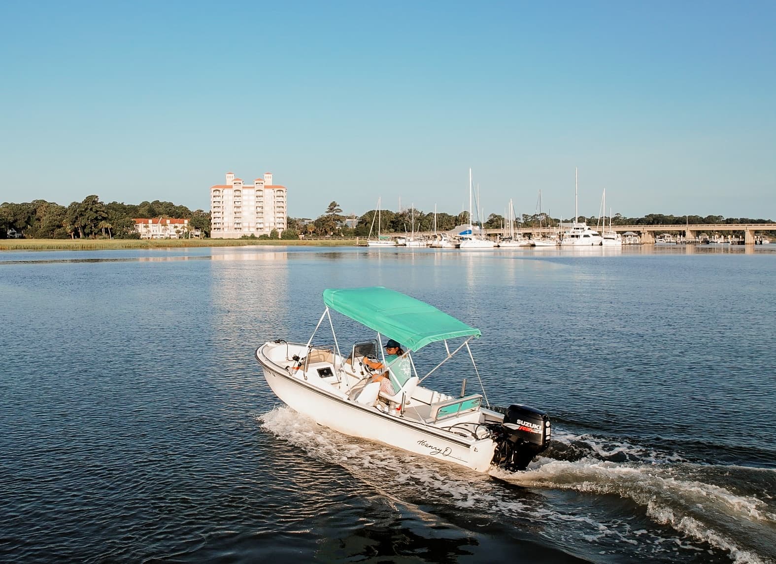 Sail Savannah’s Coastline on the Private Henry O Boat Rental