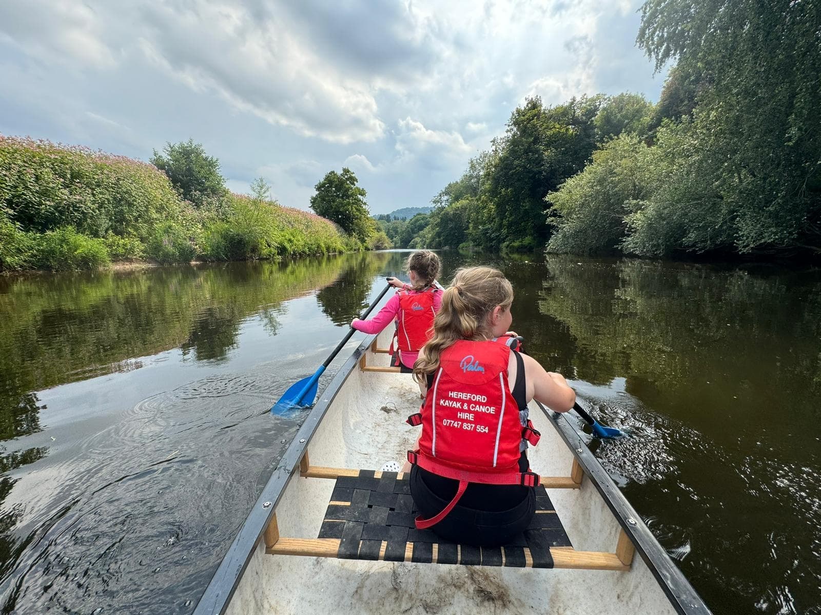 Kayak & Canoe Adventure on the River Wye at Hereford