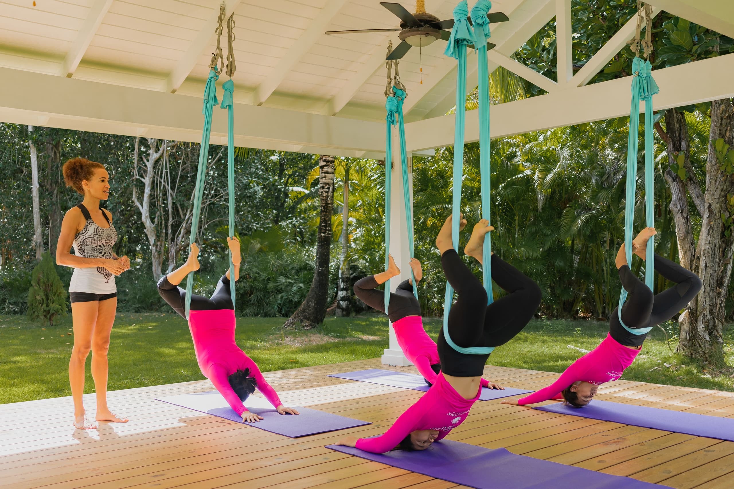 Experience Private Aerial Yoga and Pilates Classes in Punta Cana