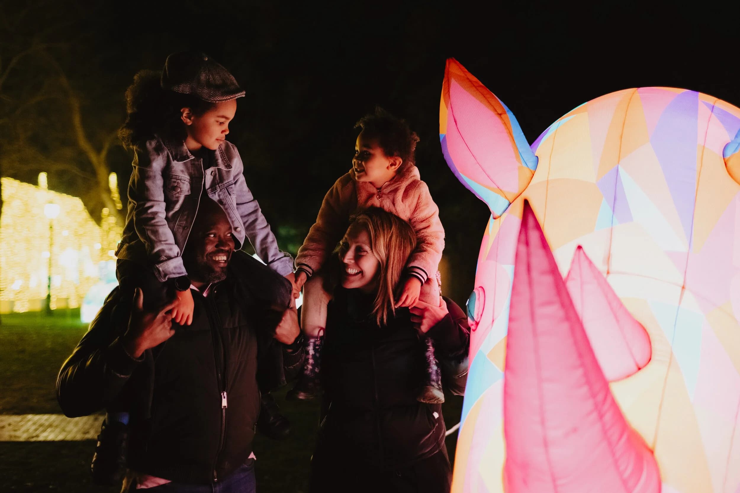 Electric Wonderland at Rosalind Park: Bendigo's Nighttime Light Experience photo 4