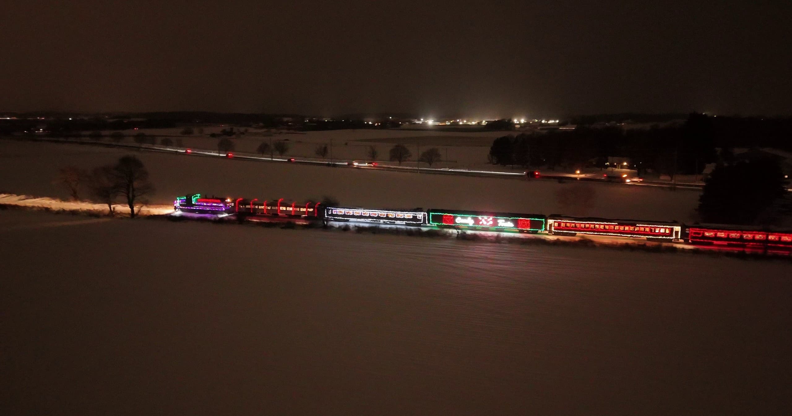 Christmas Cheerlight Charter by Waterloo Central Railway