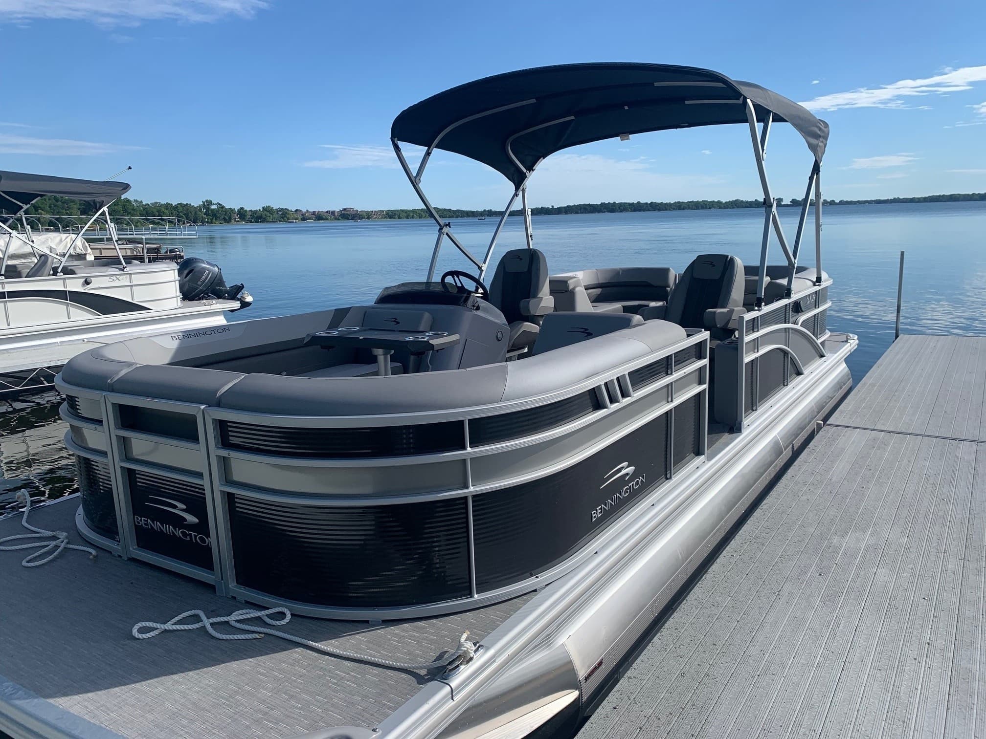 Relax and Explore Alexandria on the 2022 Bennington Pontoon