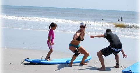 Beginner Surf Class at Jax Surf and Paddle
