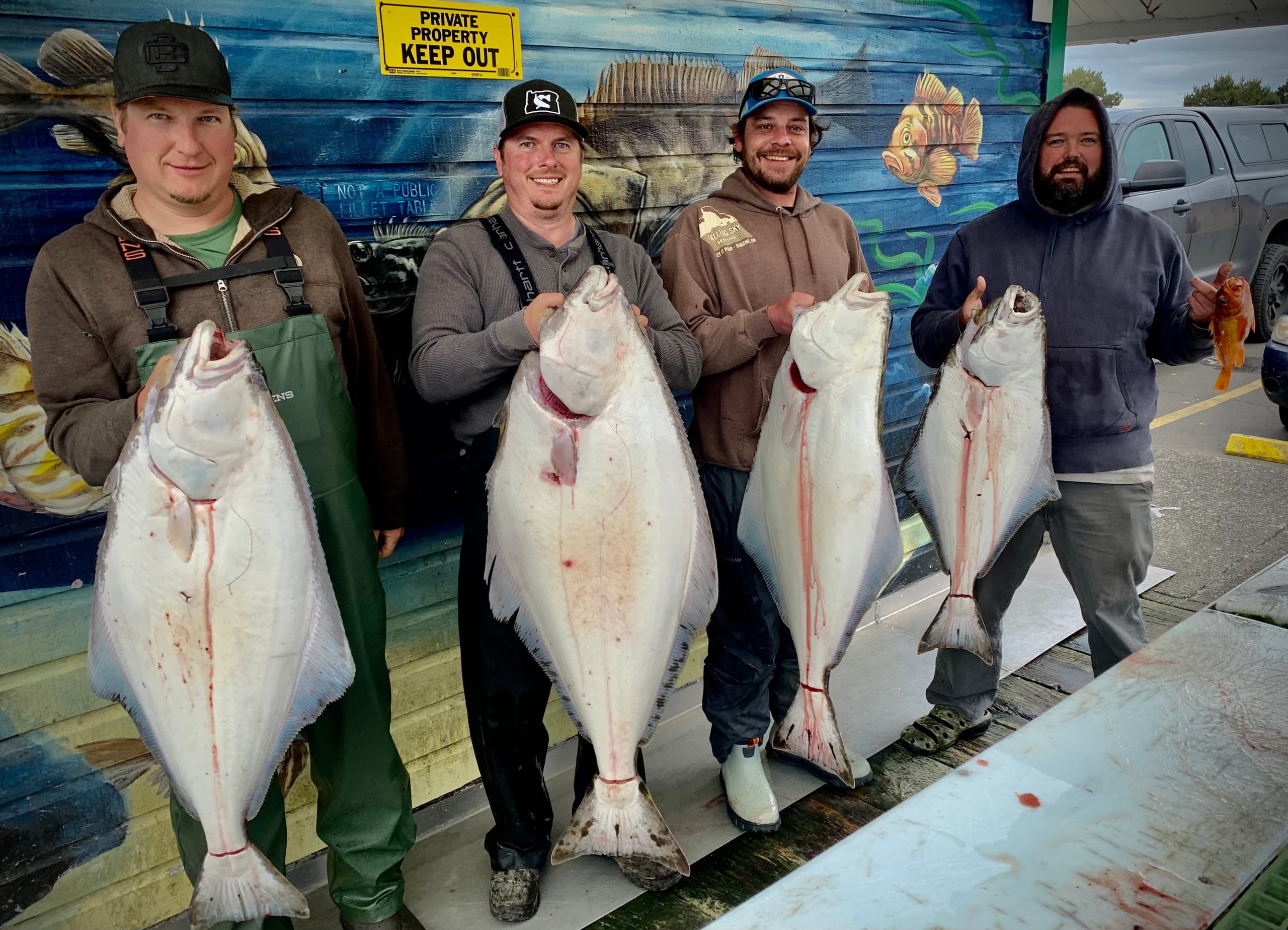 Halibut Fishing Adventure in Charleston, Oregon