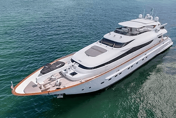 Day on a 105ft Maiora: Luxury Yacht Charter from Bay Harbor Islands