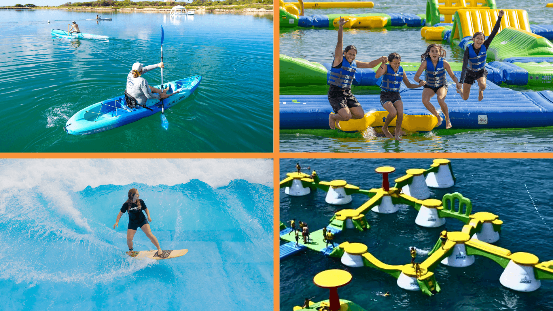 Wai Kai Ultimate: Surf, Paddle & Floating Obstacle Park in Ewa Beach