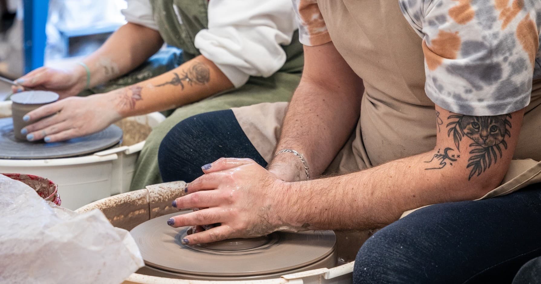 Wheelthrowing 101 Evenings at Black Hound Clay Studio South — Learn to Throw in South Philadelphia photo 1