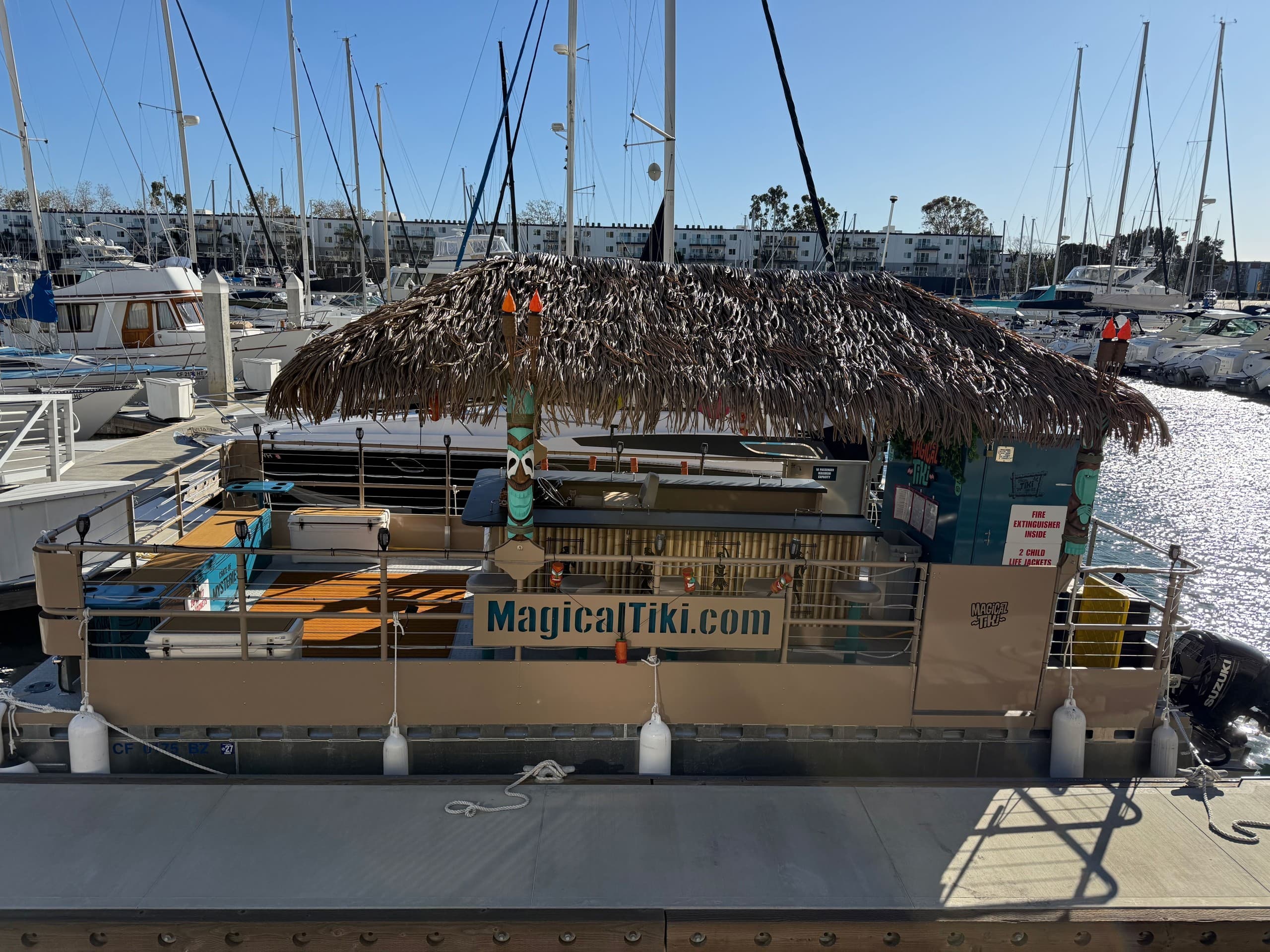 Private Tiki Cruise in Marina del Rey: BYOB, Bartender and Sunset Harbor Tour photo 3