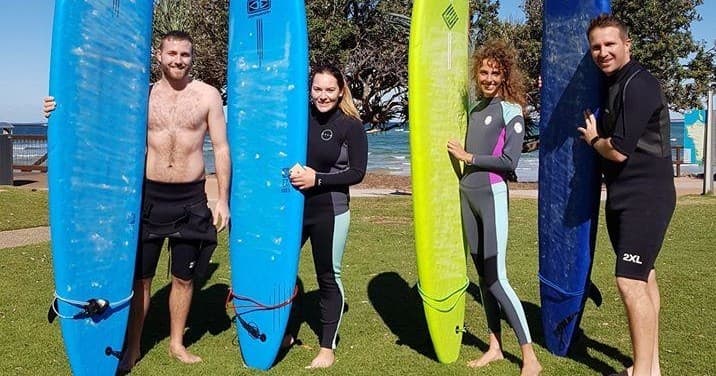 Caloundra Surf School fleet