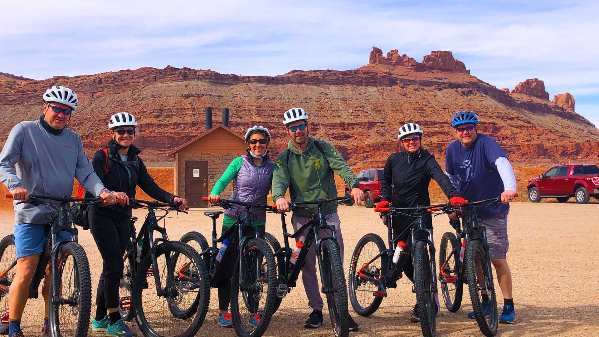 Mountain Biking Adventure on Moab Brands Trails, Utah