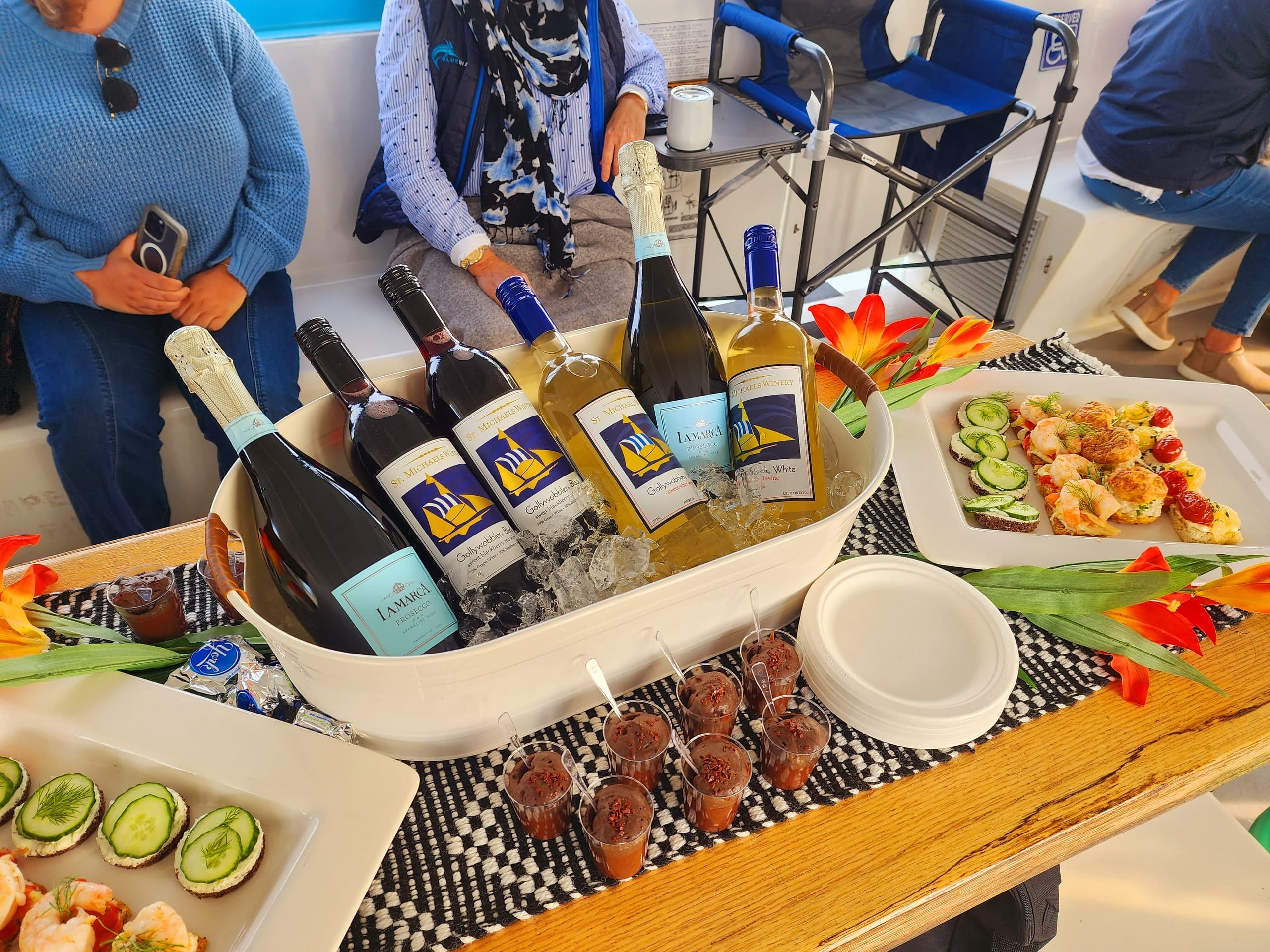Tides & Vine on the Water: Wine Cruise in Chincoteague, VA