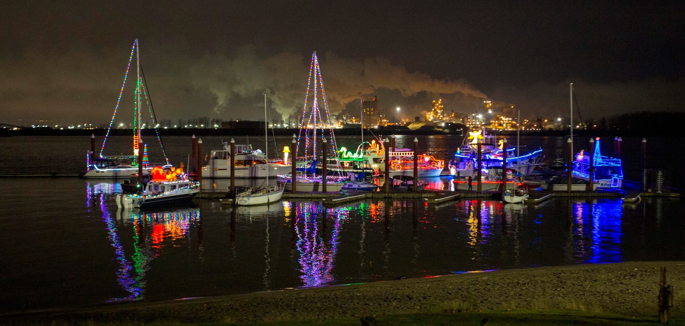 Willamette River Wildlife Cruise to Willamette Falls — Christmas Ships Public Tour photo 3