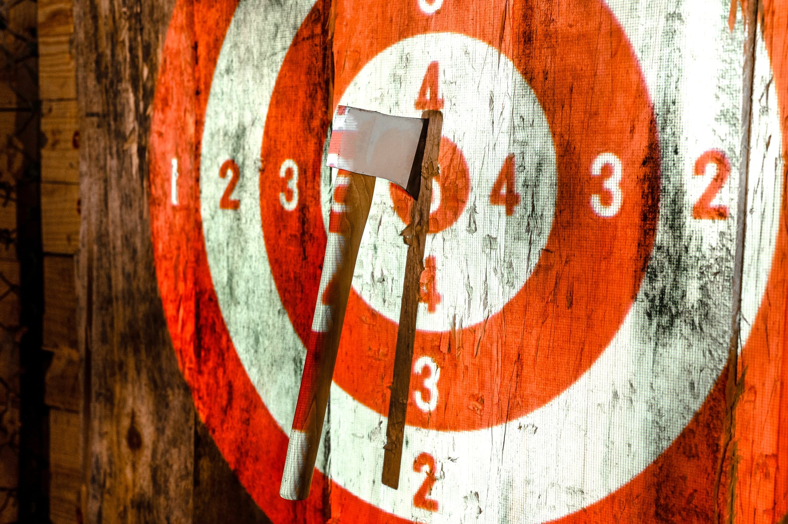 Axe Throwing at The Big Banana Fun Park: Family Fun & Skill in the City