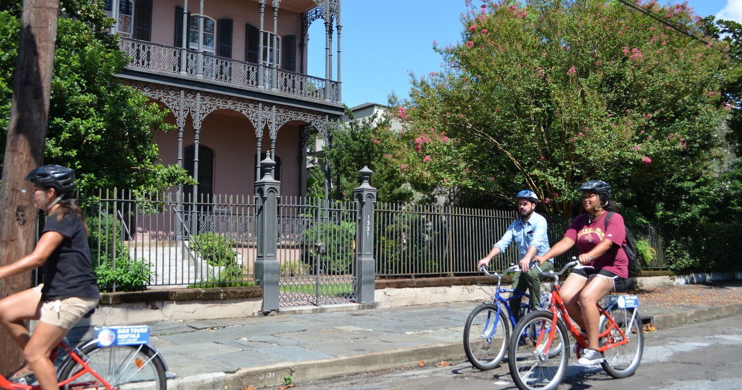 City Bike Tour with Paved Paradise New Orleans in Louisiana