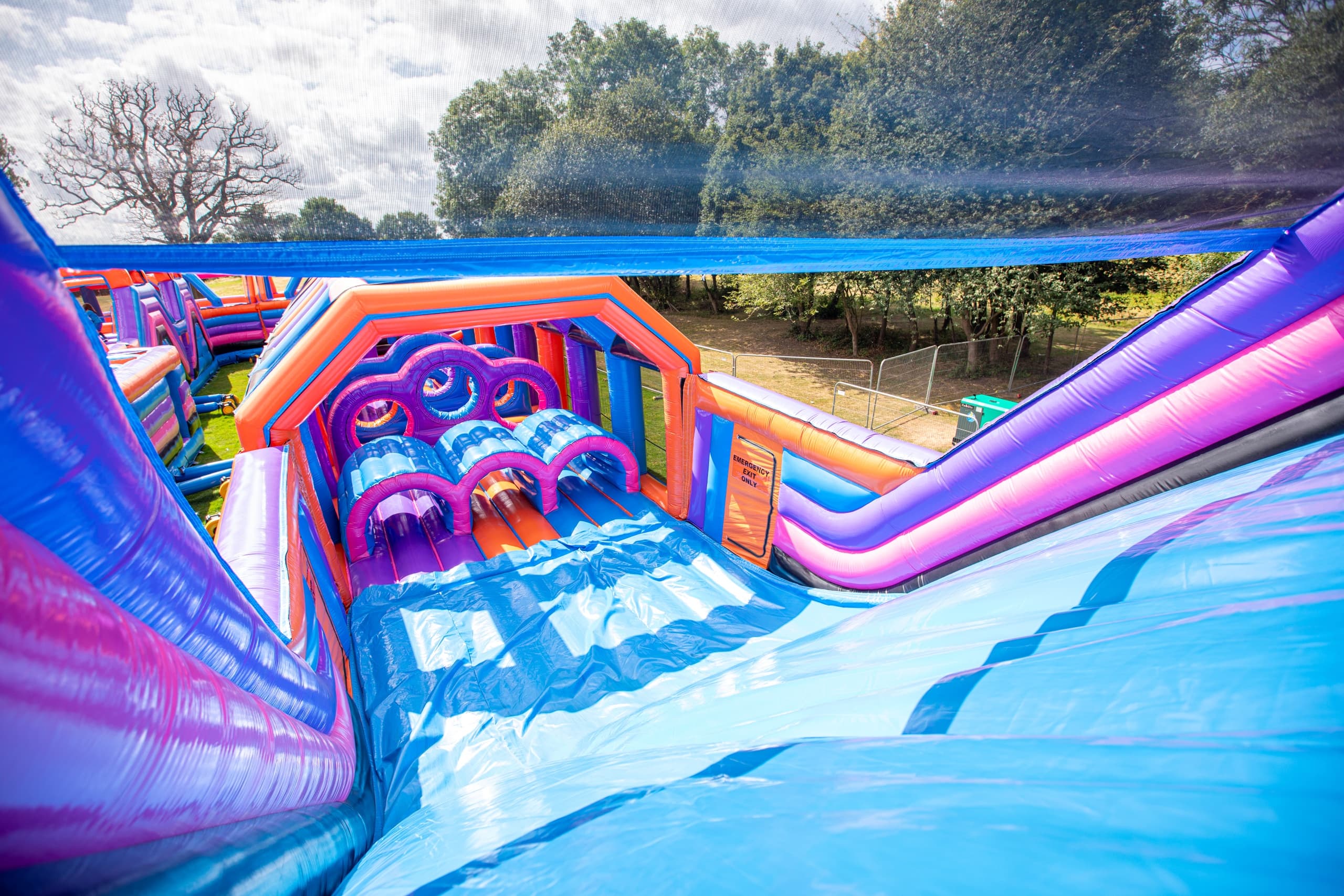 Inflatable Land on Horsenden Hill: West London's Giant Obstacle Course Party photo 3