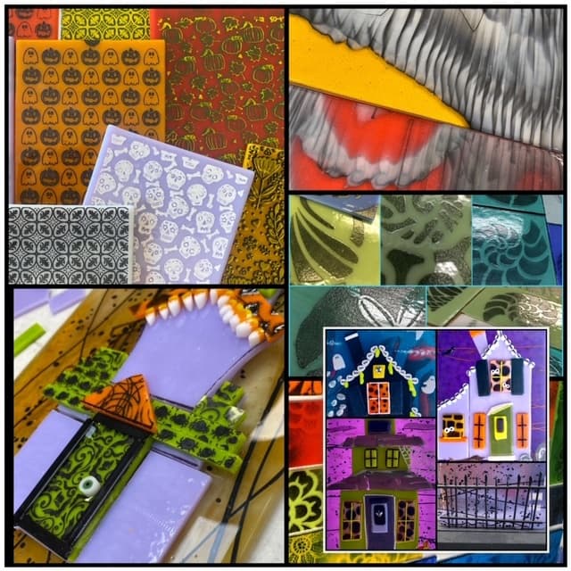 Glass Printing Workshop in Denver with Paulette Lizano