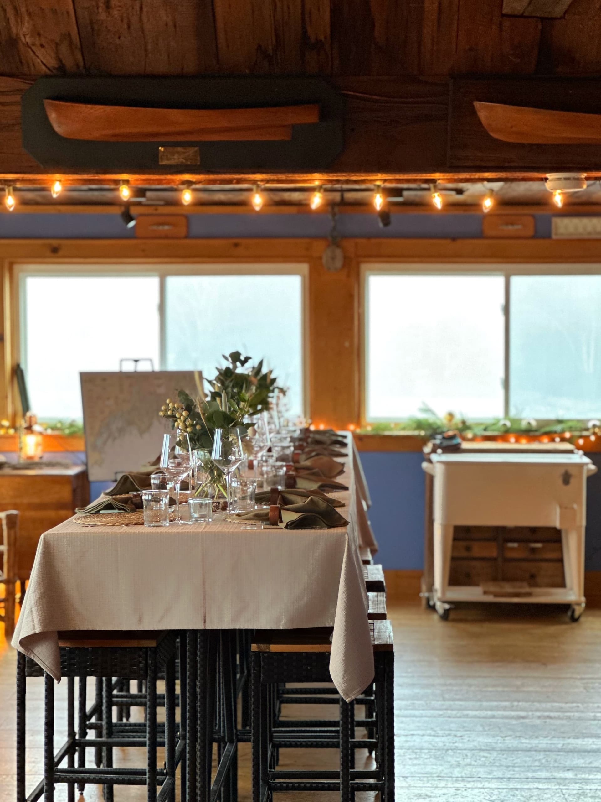 Winter Oyster & Wine Tasting in Phippsburg, Maine