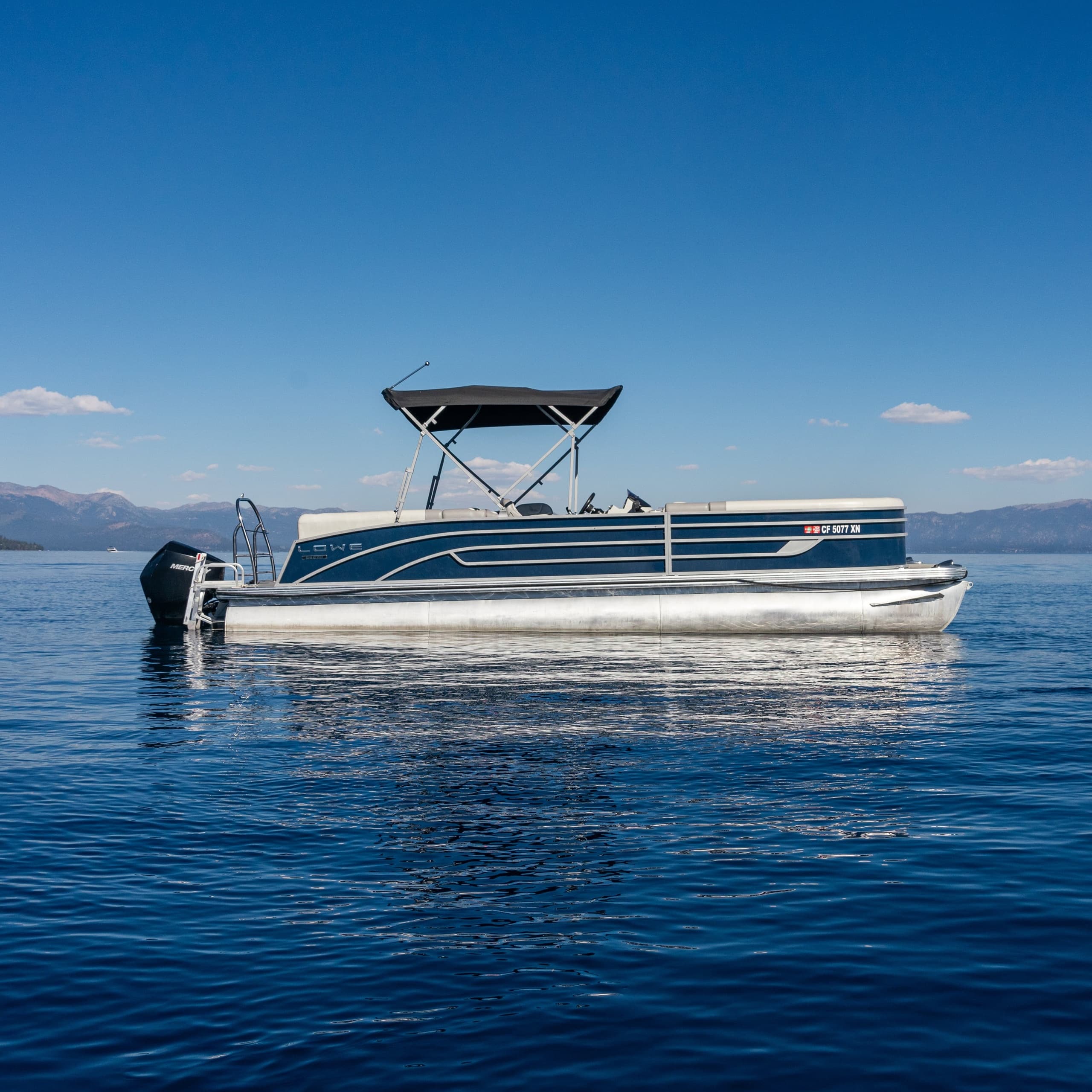 Rent a 27' Pontoon for Lake Tahoe West Shore Adventure