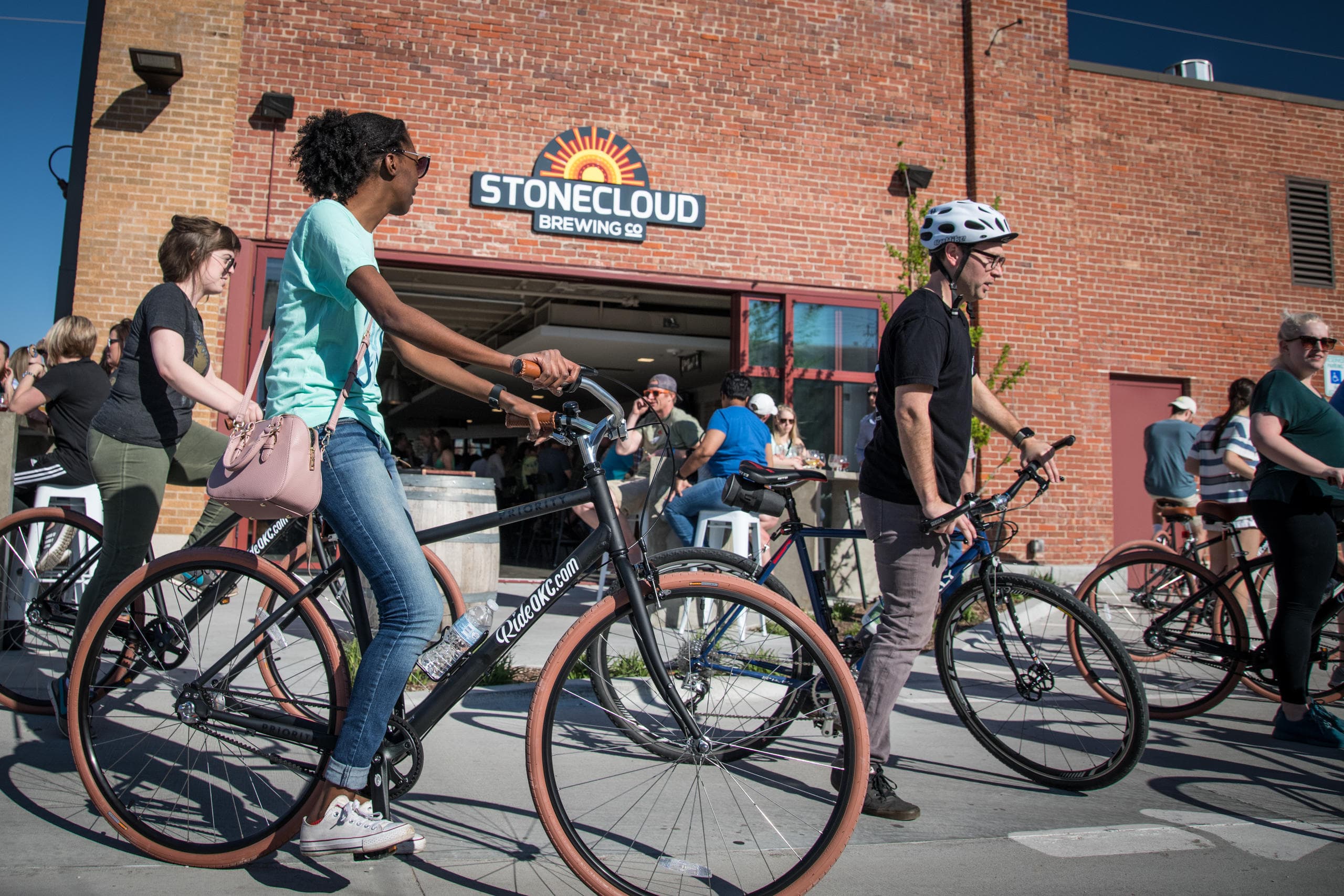 Land Adventures: Bikes + Brews Tour in Oklahoma City