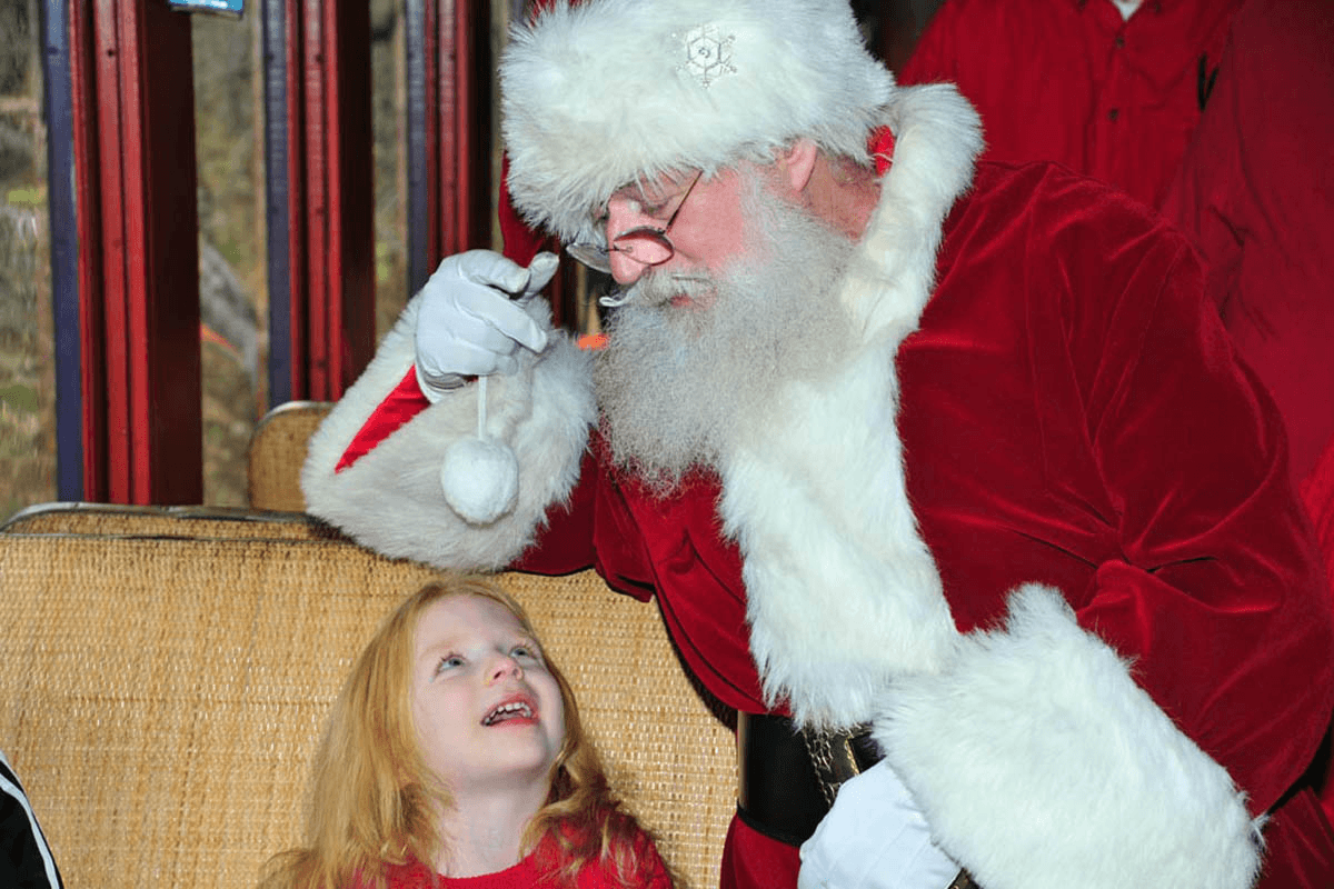 Experience the Magic of the Santa Claus Express Train Ride in Wilmington, Delaware