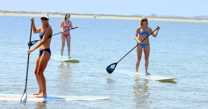 Stand Up Paddle Boarding in San Diego’s Mission Bay