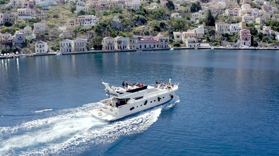 Rhodes to Symi: Private Full-Day Luxury Yacht Cruise photo 1