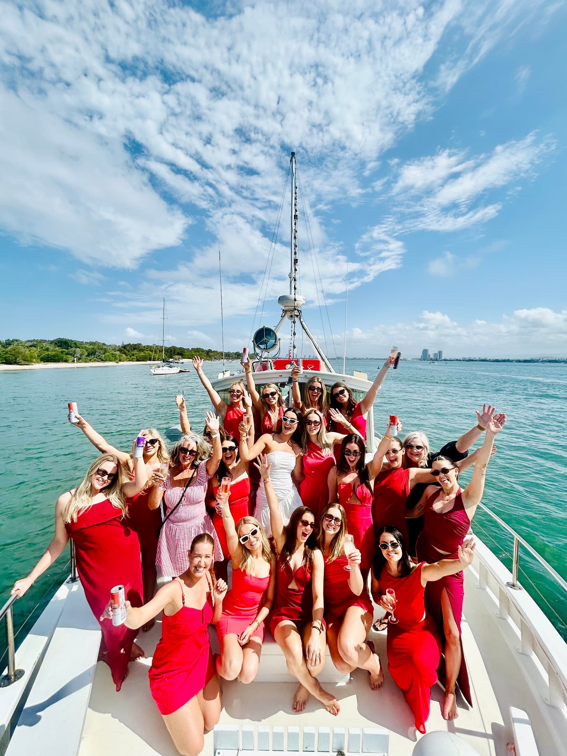 Rosie's Iconic Hen's Affair: Gold Coast Broadwater Hens Boat Cruise photo 2