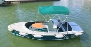 Electric Boat Adventures with Eco Boats SL in Ampuriabrava