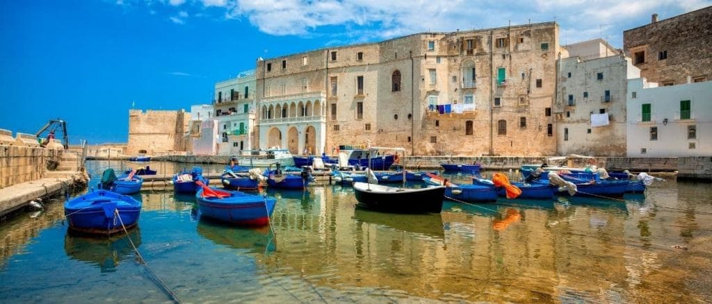 Puglia Day Trip: Monopoli Beaches and Alberobello Trulli from Bari photo 1
