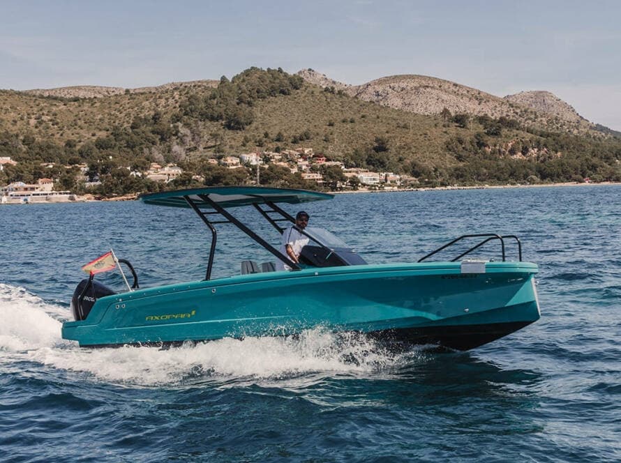 Axopar 22 Jobe Boat Rental in Port d'Alcúdia — 200HP Mediterranean Day Trips photo 1