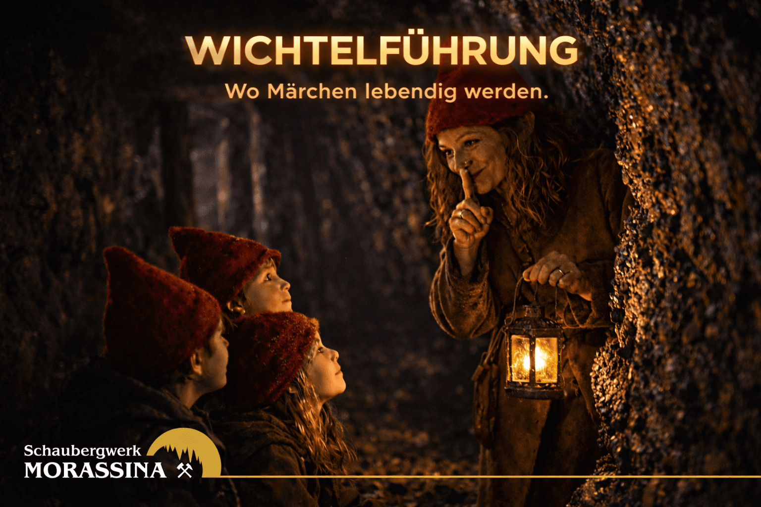 Wichtelführung: Wichtel Tour at Schaubergwerk Morassina, Saalfeld