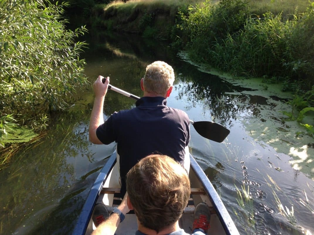 Paddle the Oberalster: Sit-on-Top Canoe Rentals at Mellingburger Schleuse, Hamburg photo 1