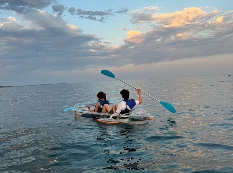 Tandem Crystal Clear Kayak on Toronto Waterfront: See-Through Kayak Rentals