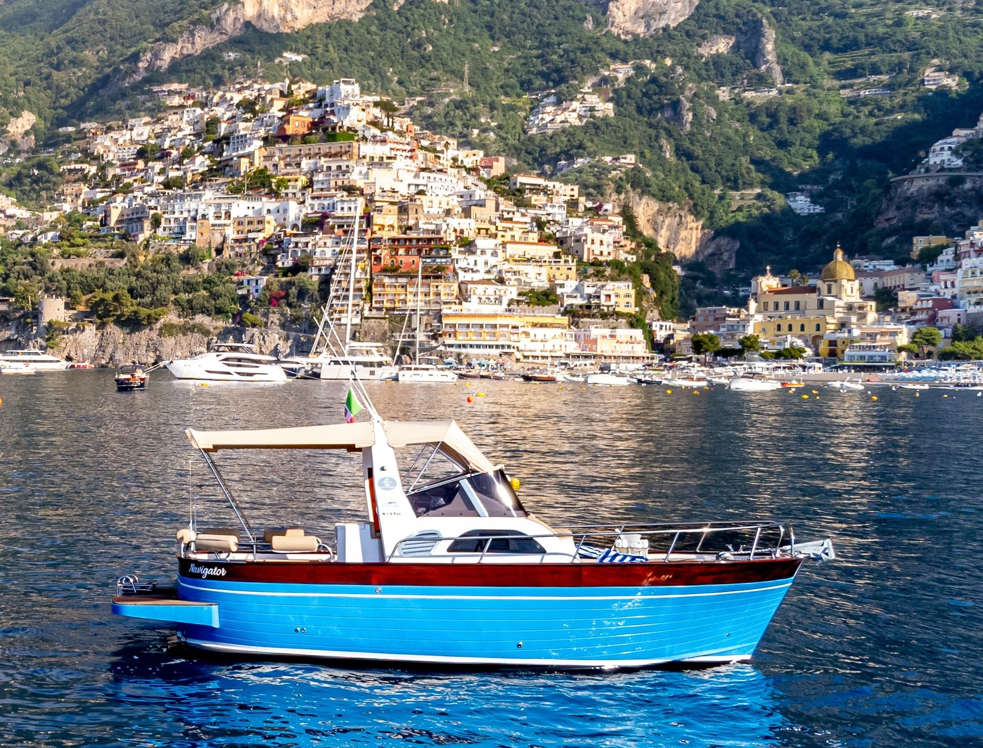 Capri by Sea: Private Positano Boat Tour to Capri and Nerano Lunch photo 3