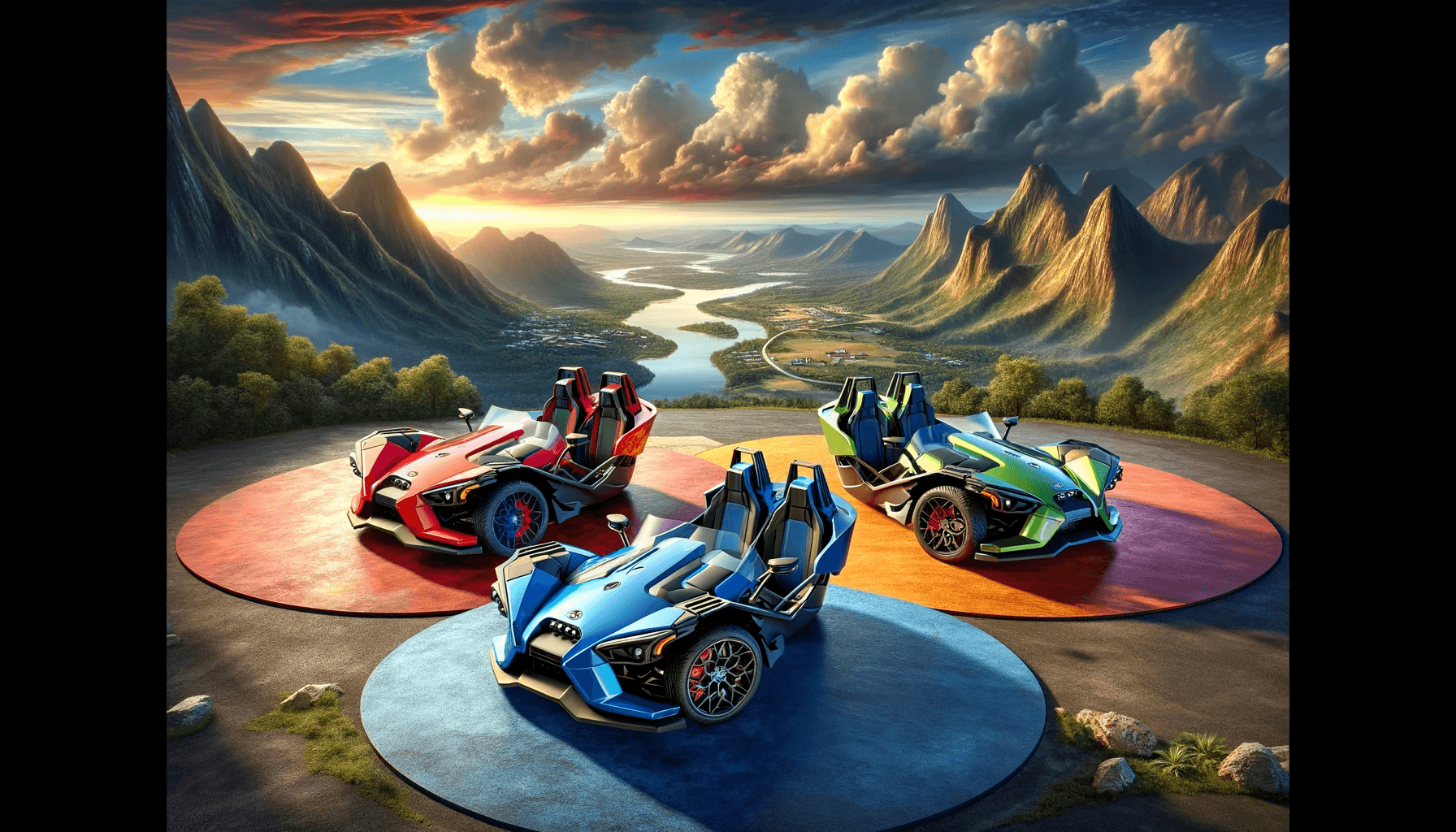 Slingshot Rental Adventure in San Jose, California