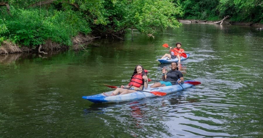 Relaxing Short Trip Kayak Rental in Cuyahoga Falls, Ohio
