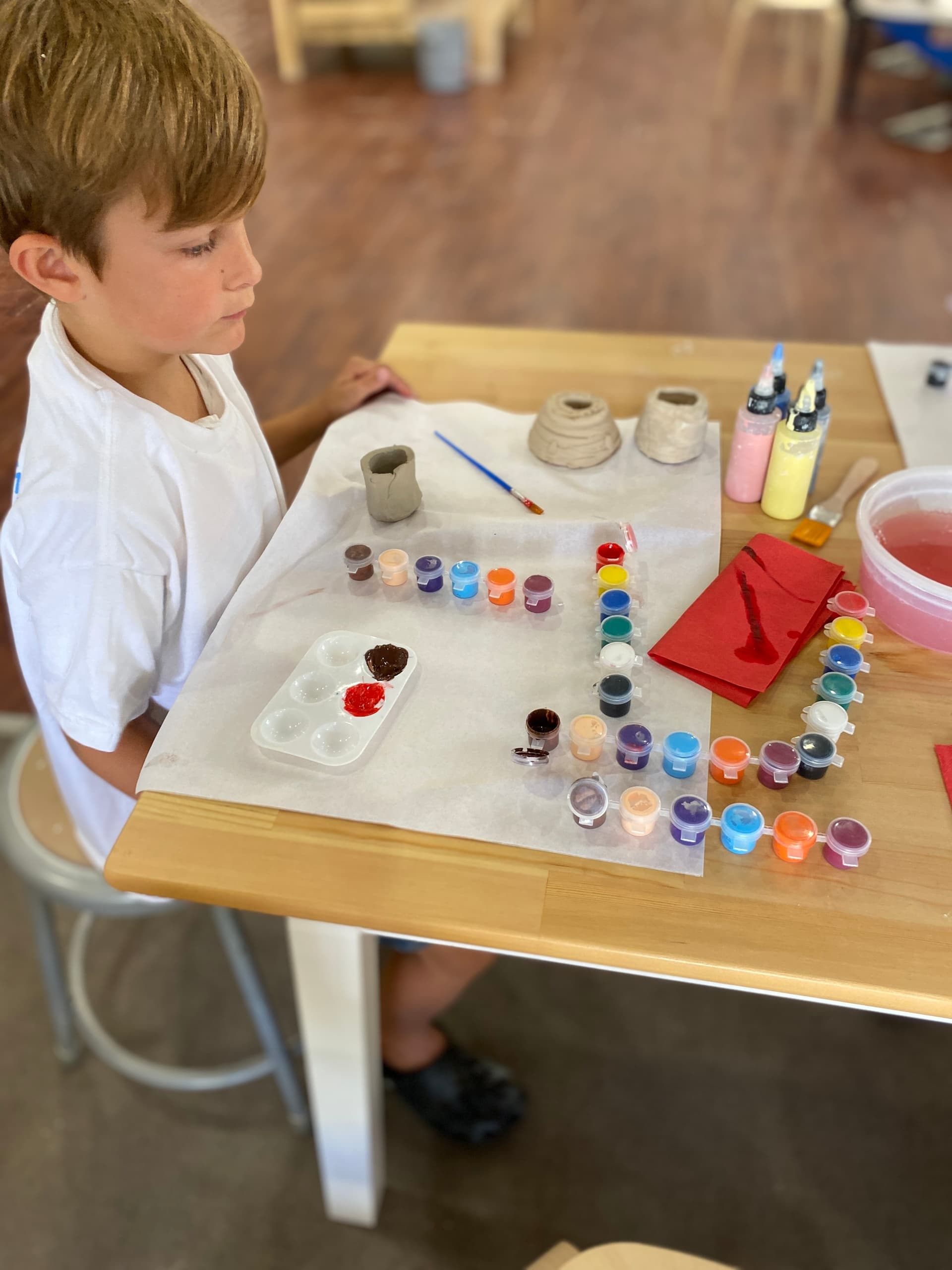 Kids Handbuilding Clay Fun in Provo, Utah