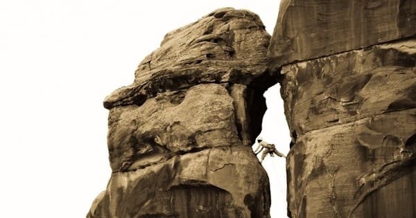 Space Tower Climb Adventure in Moab, Utah