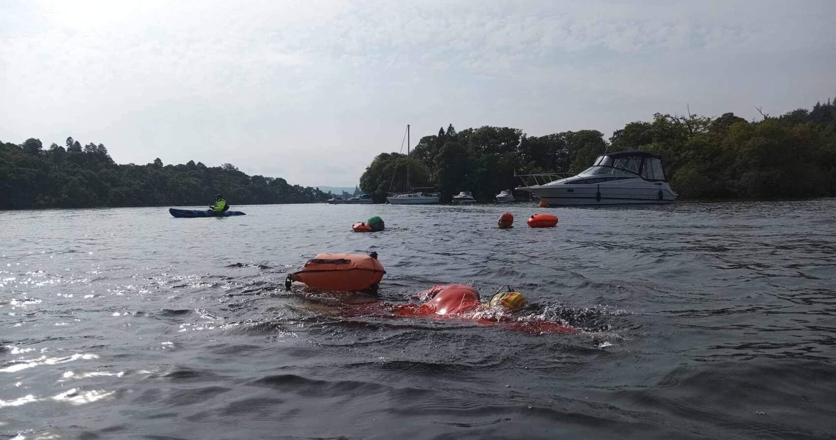 800m Inveruglas Swim on Loch Lomond: Short Open-Water Confidence Swim near Alexandria