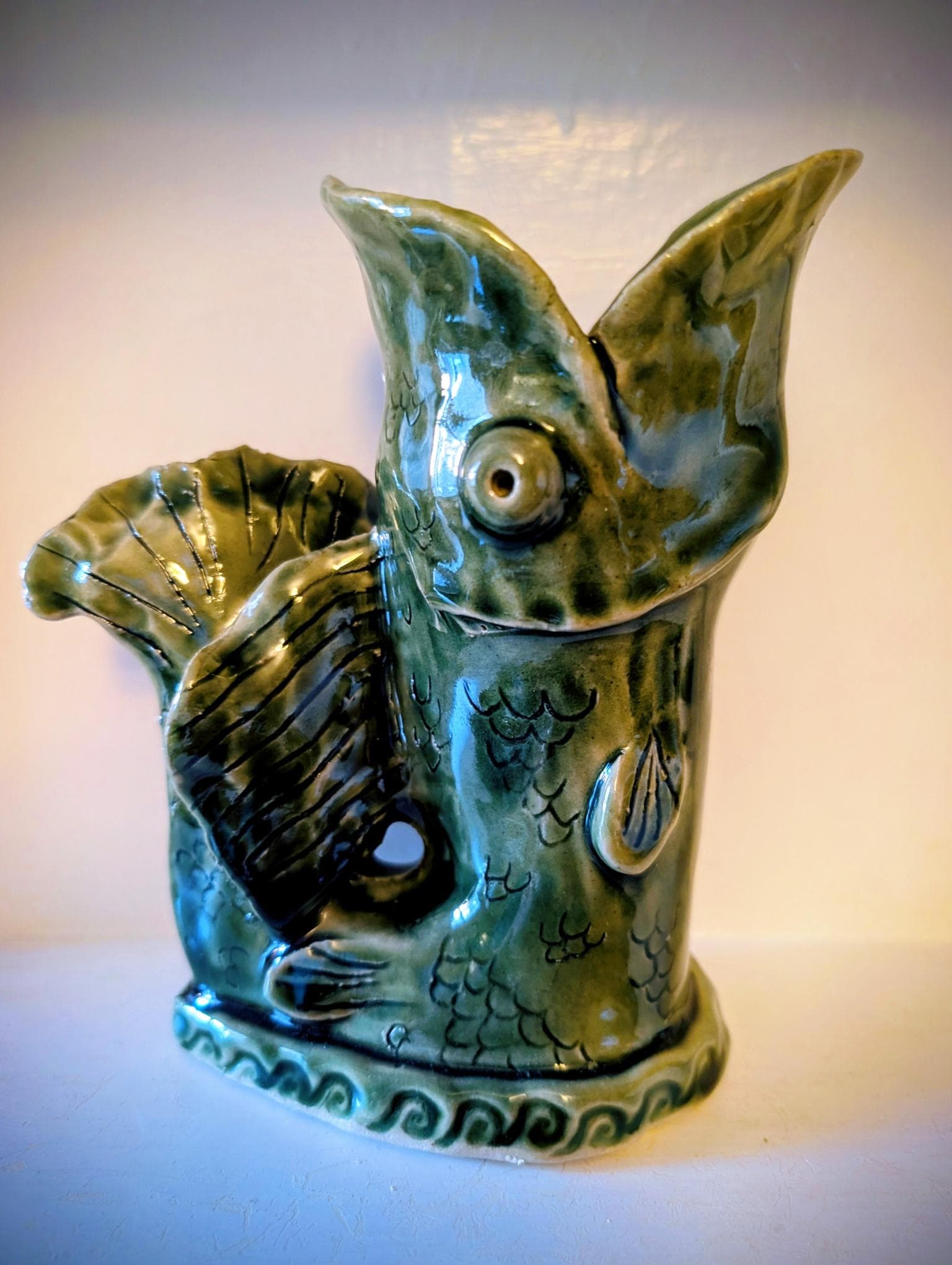 Make a Victorian Gluggle Jug with Dave Short at Broadway Museum photo 2