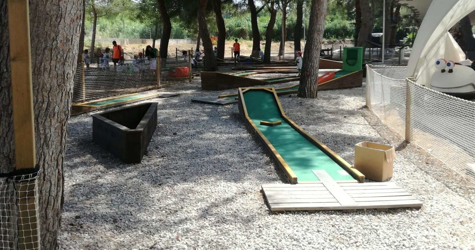 Geometric Golf for Kids at Calafell Aventura — 30-Minute Mini Golf photo 1