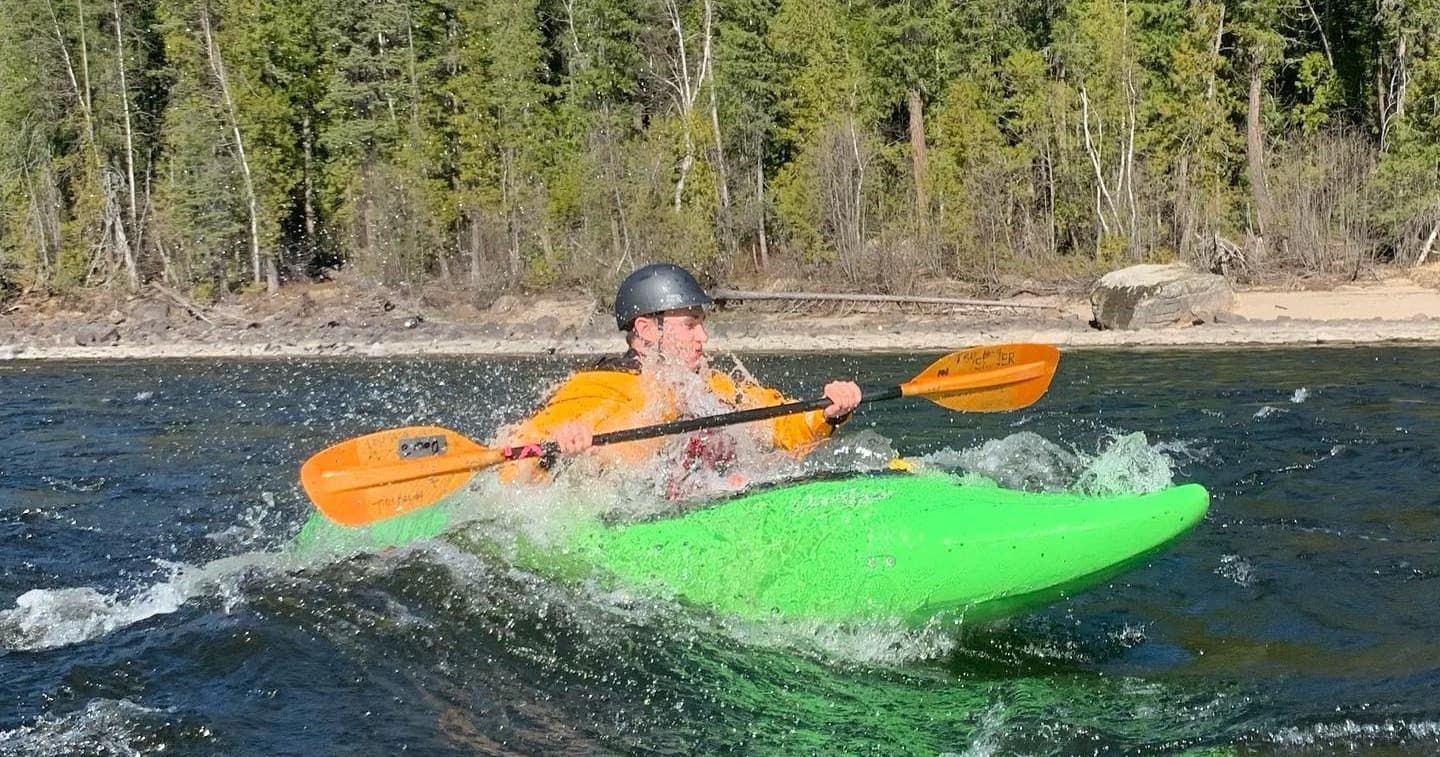 Water Safety & Kayak Intro on Slocan River, Castlegar