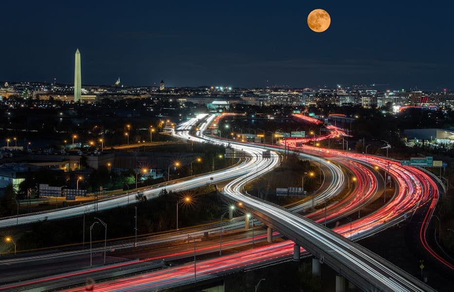 Outdoor Photography: Washington Moonrise Safari by Washington Photo Safari