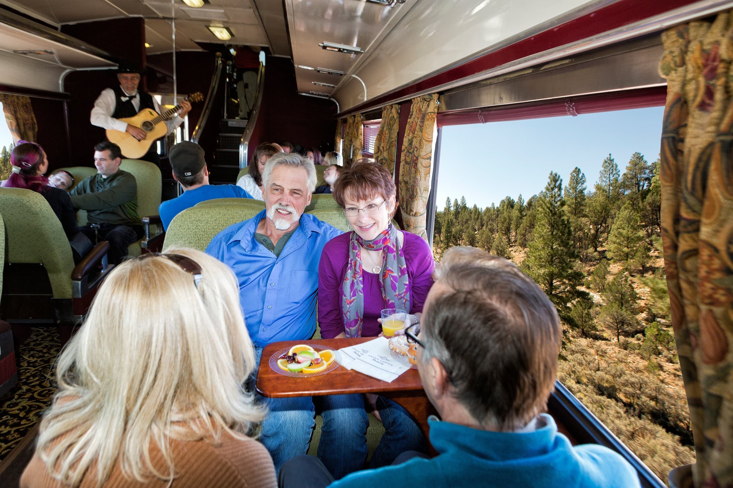 First Class Streamliner: Vintage Grand Canyon Train Ride from Grand Canyon Village photo 3
