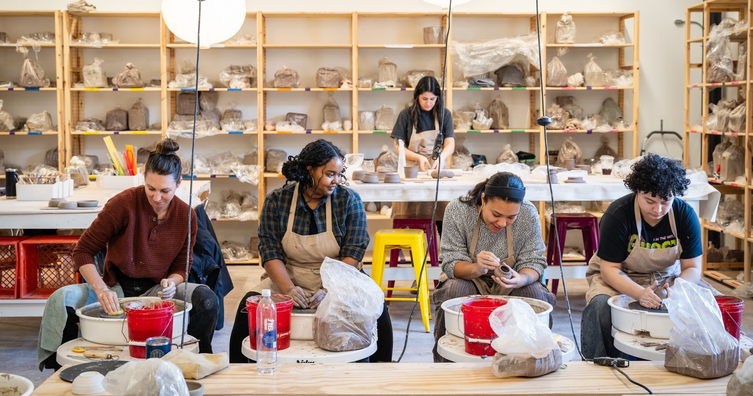 Independent Wheelthrowing in South Philadelphia: 8-Week Evening Class at Black Hound Clay Studio