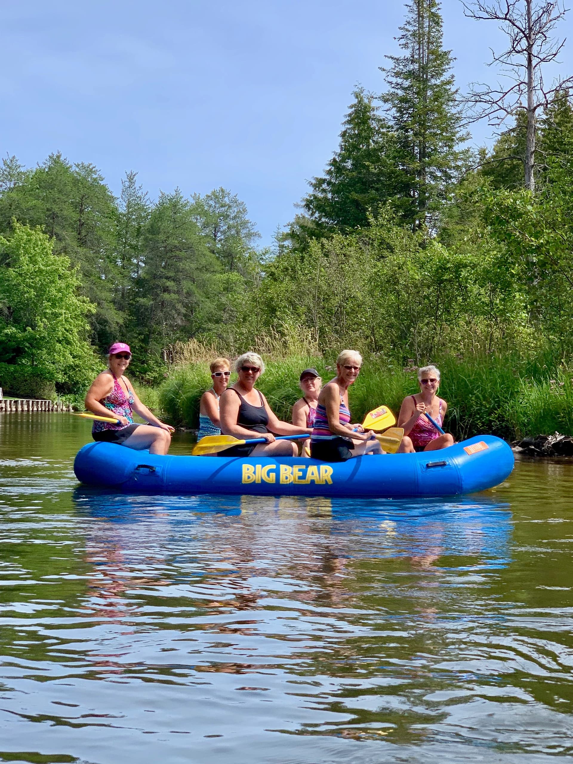 Thrilling Raft Trips in Indian River, Michigan