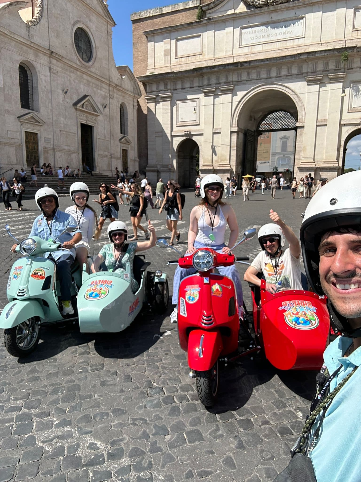 Ride Rome's Iconic Sights in a Vespa Sidecar: 90-Min Semi-Private Tour photo 2